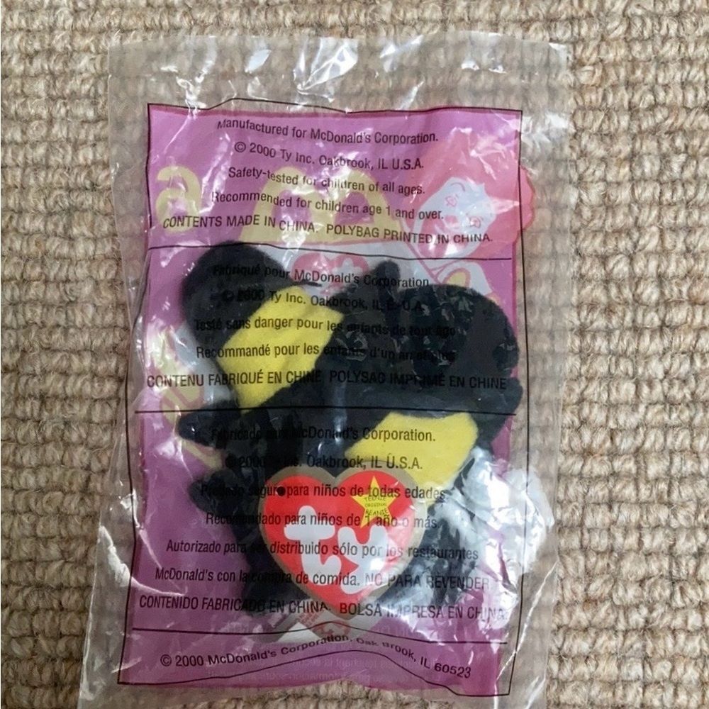 Bumble the Bee Teenie Beanie Baby